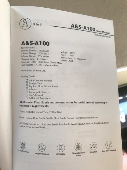 Cordless Cleaner (A100)