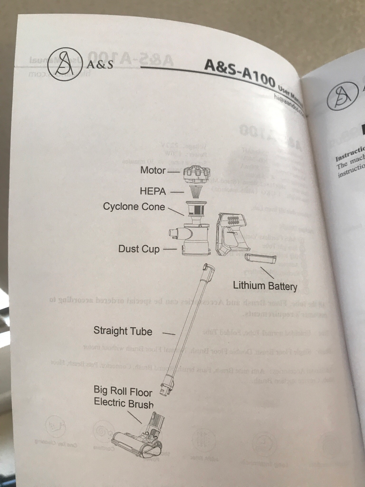 Cordless Cleaner (A100)