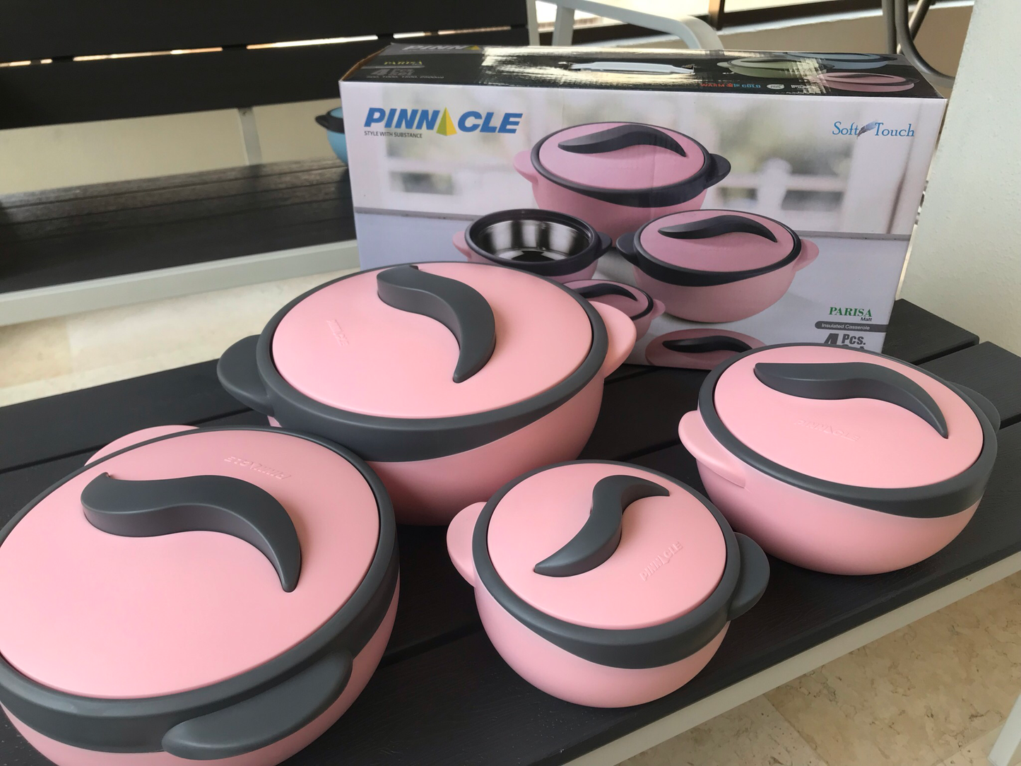Parisia Insulated Casseroles (With Gifts)
