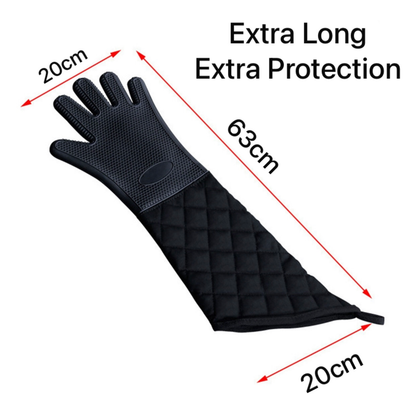 Extra Long Oven Mitt