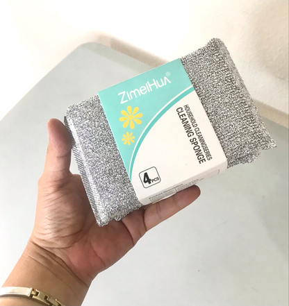 4-Pcs Scrub Sponge