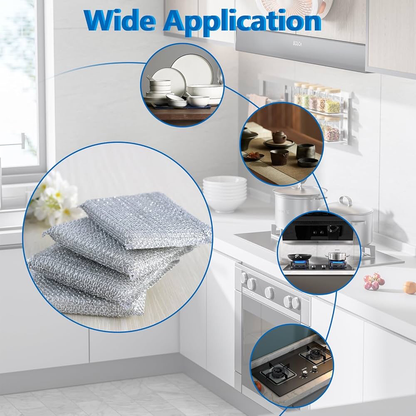4-Pcs Scrub Sponge