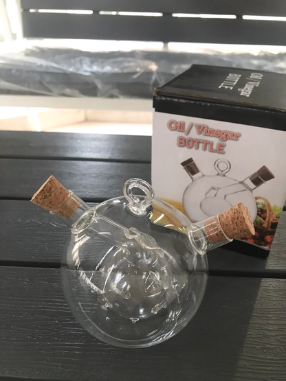Oil/Vinegar Glass Bottle (18-5)