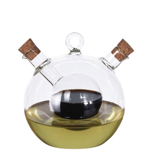 Oil/Vinegar Glass Bottle (18-5)