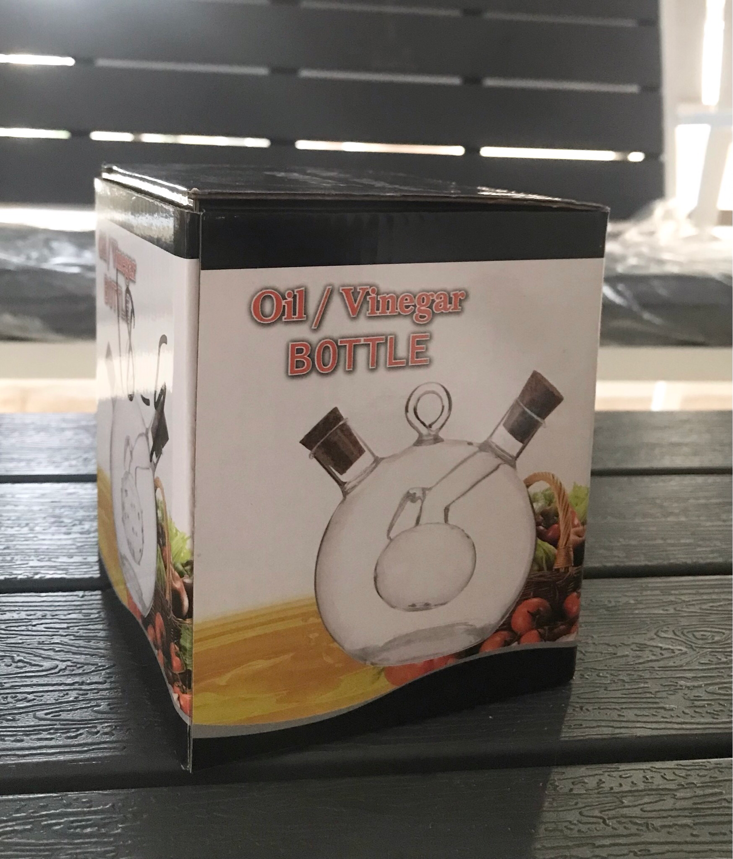 Oil/Vinegar Glass Bottle (18-5)