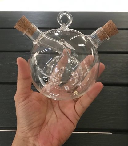 Oil/Vinegar Glass Bottle (18-5)