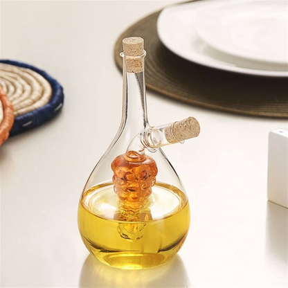 Oil/Vinegar Glass Bottle (18-4)