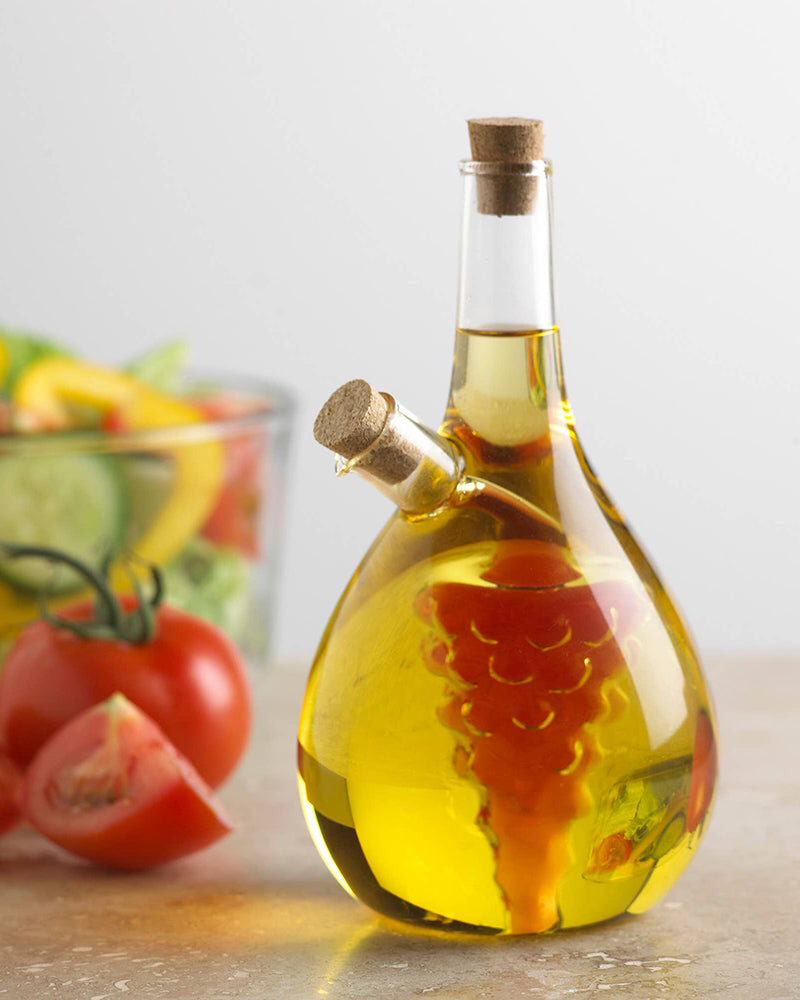 Oil/Vinegar Glass Bottle (18-4)