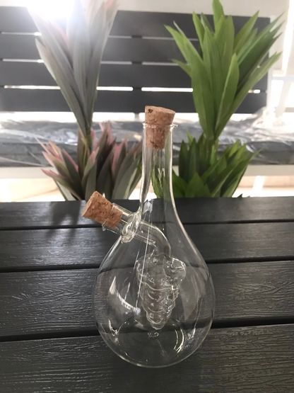 Oil/Vinegar Glass Bottle (18-4)