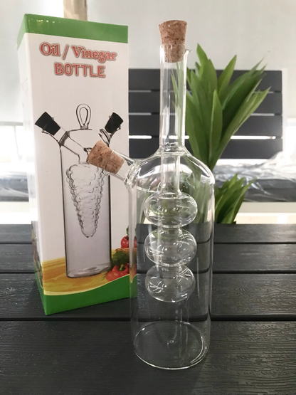Oil/Vinegar Glass Bottle (18-2)