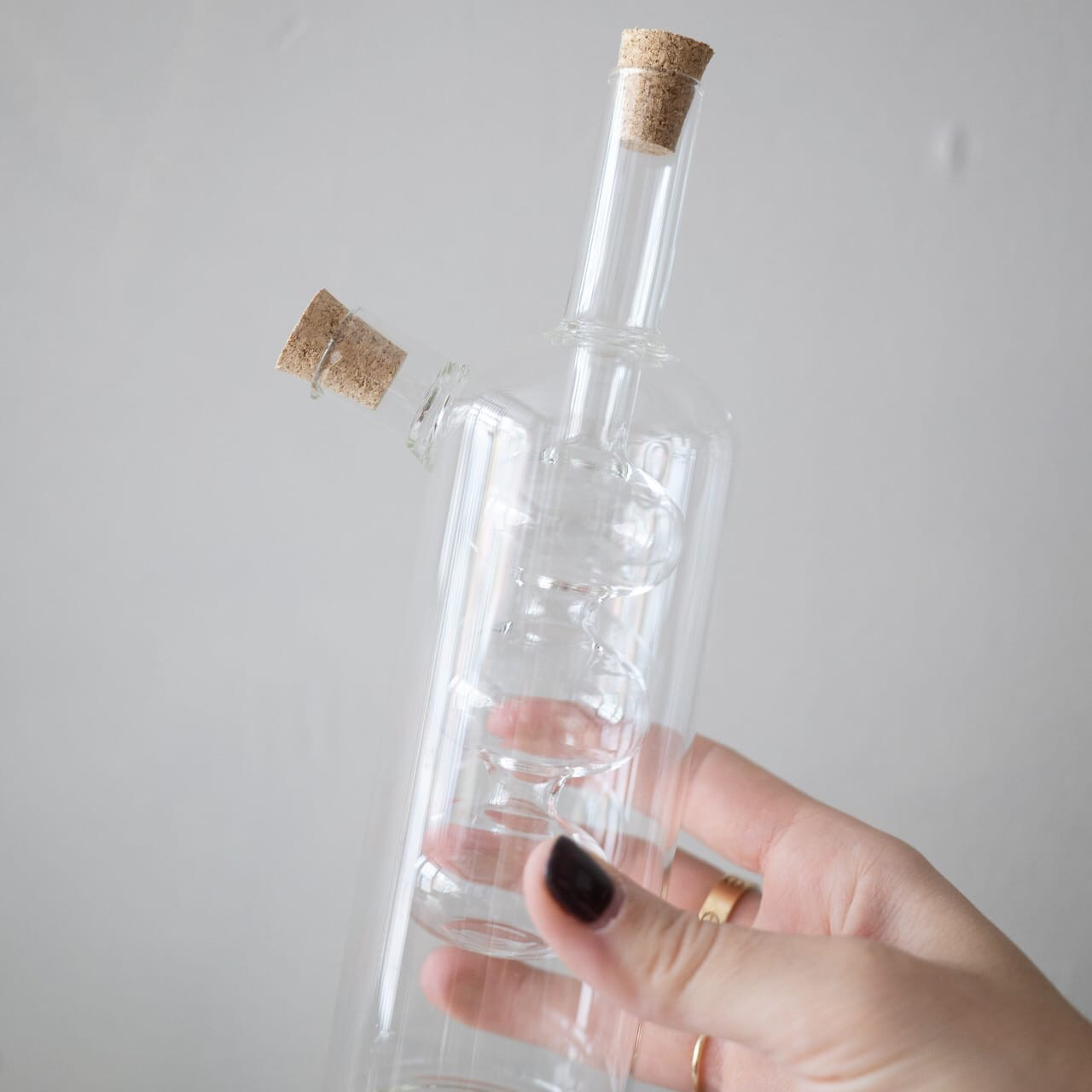 Oil/Vinegar Glass Bottle (18-2)