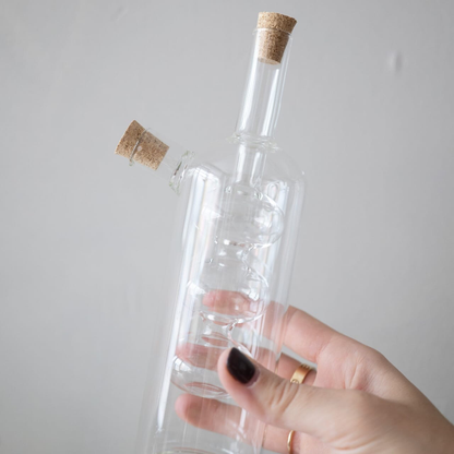 Oil/Vinegar Glass Bottle (18-2)