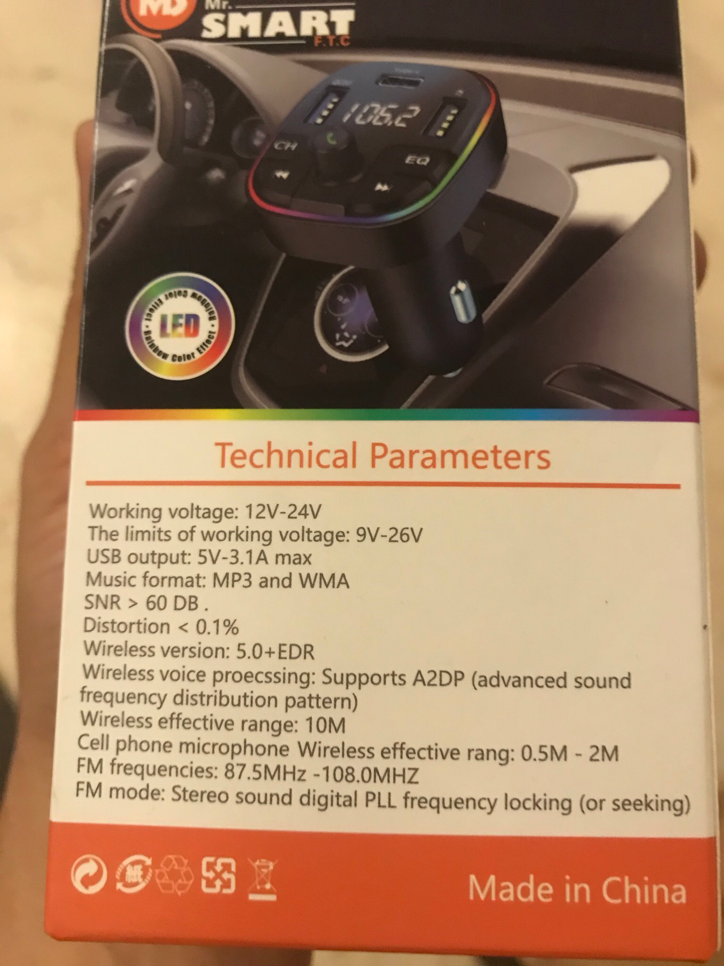 Bluetooth Car Charger