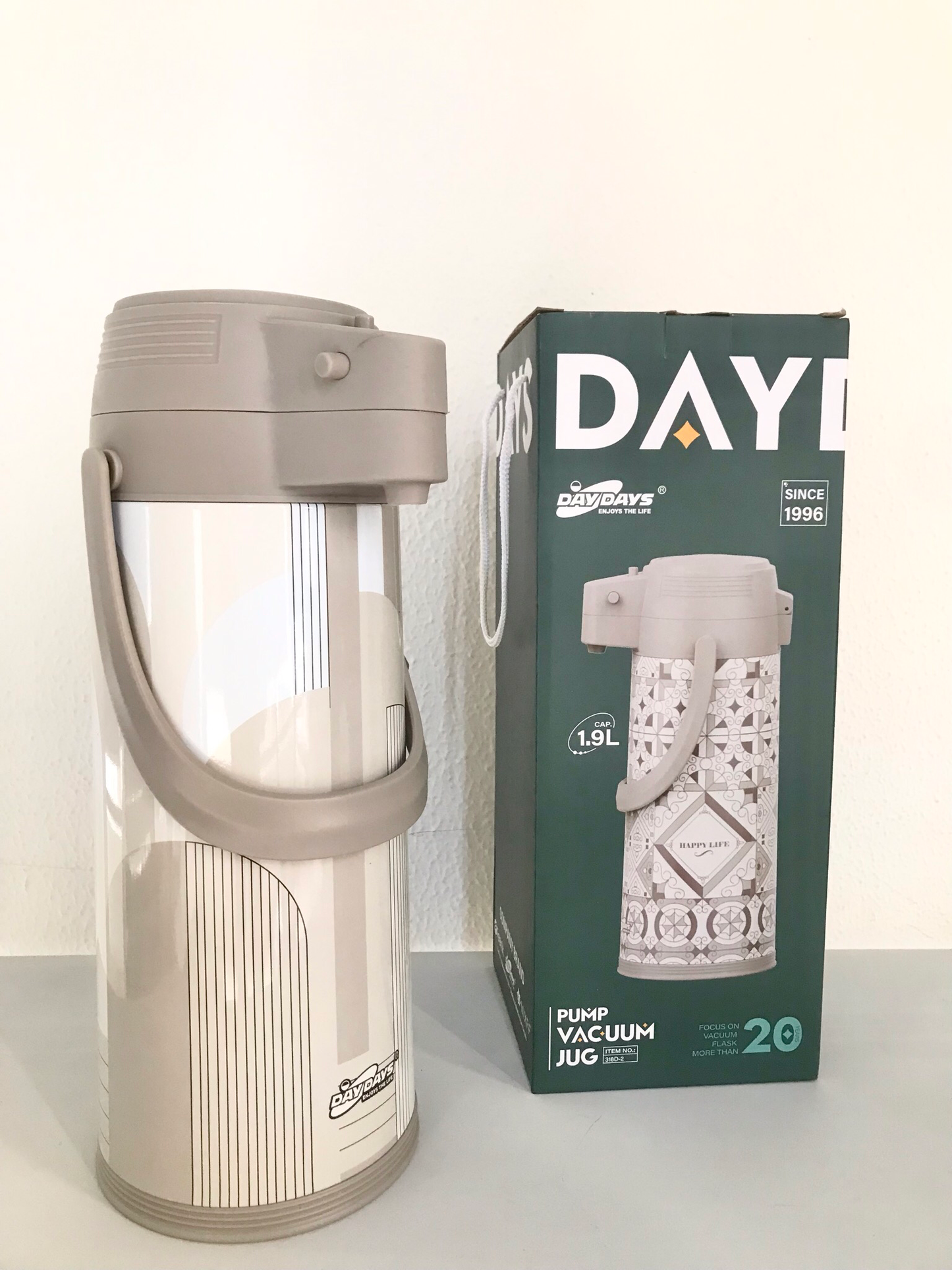 Pump Vacuum Flask
