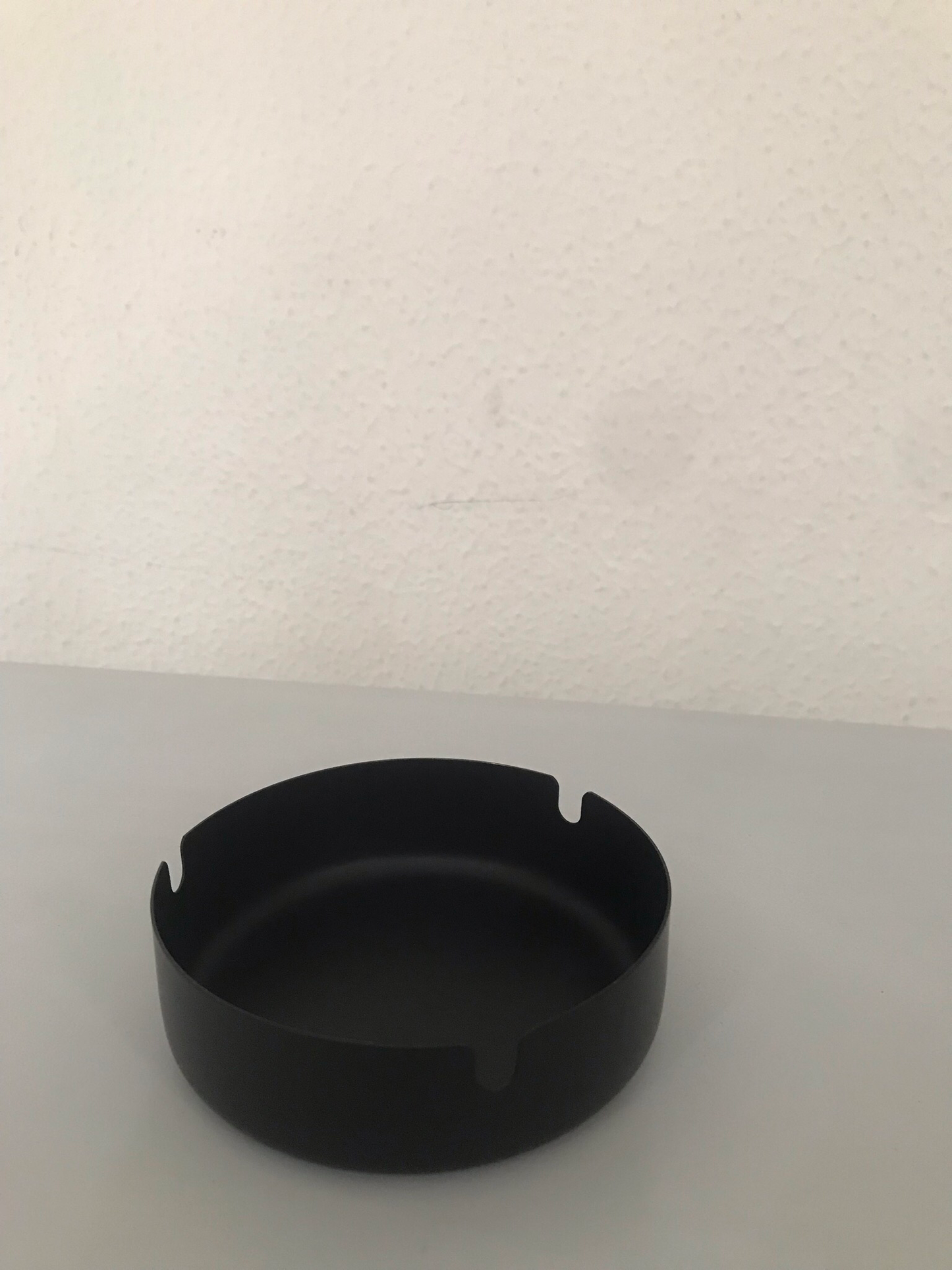 Black Metal Ashtray