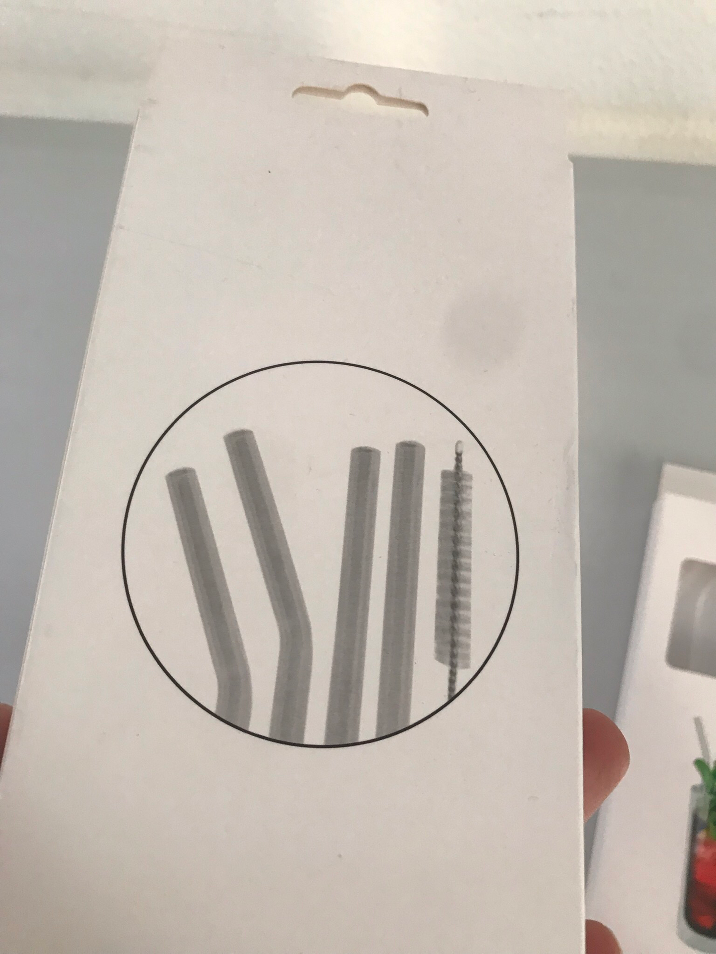 Clear Glass Straws
