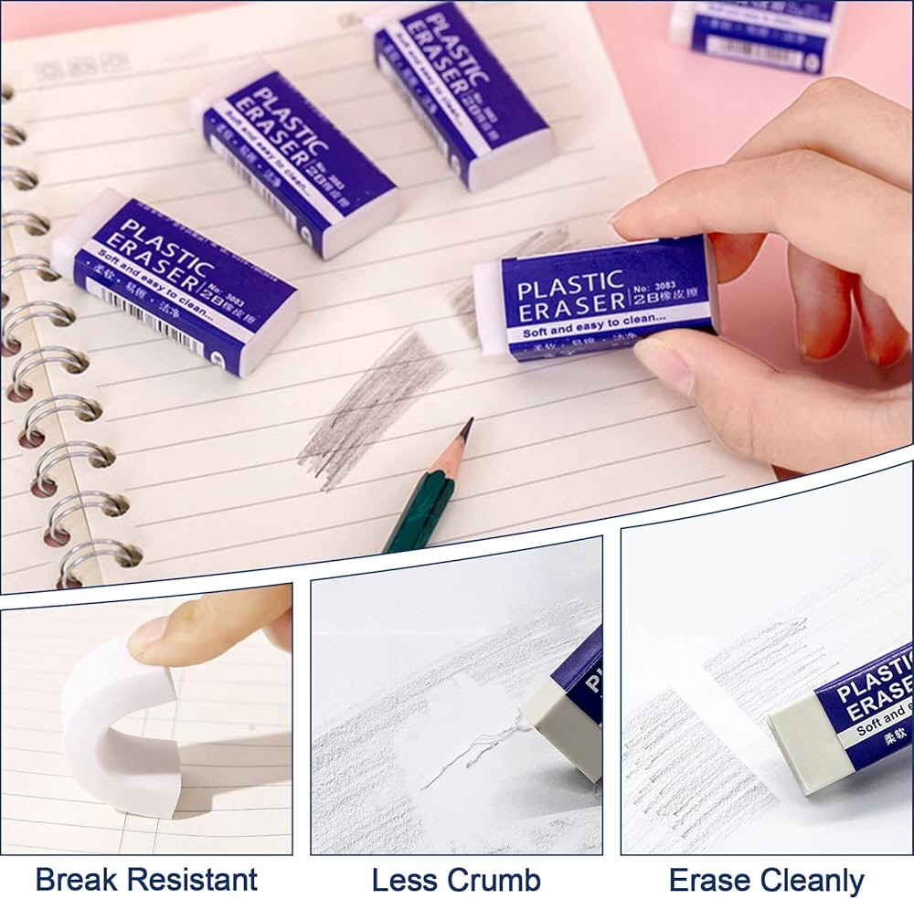 30-Pcs Erasers (2B)