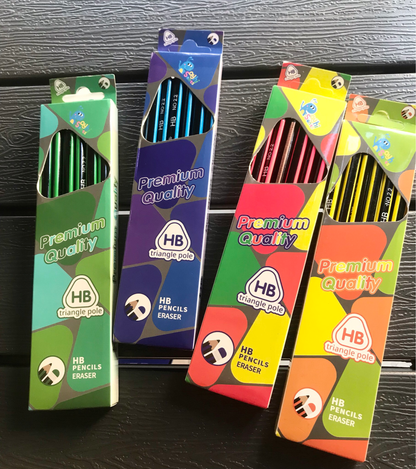 12-Pcs Pencils (HB)