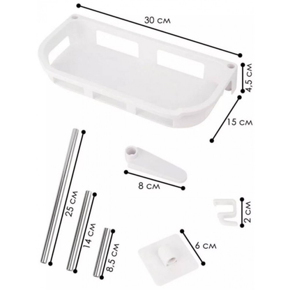 Over Toilet Rack (1-Tier)