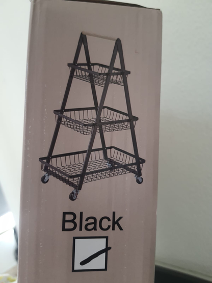 3-Tier Basket Cart (MJ-3033)