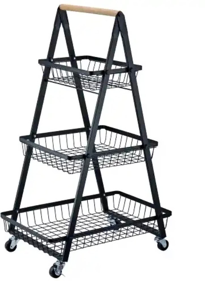 3-Tier Basket Cart (MJ-3033)