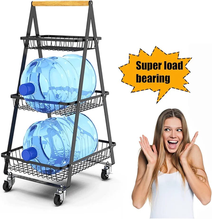 3-Tier Basket Cart (MJ-3033)