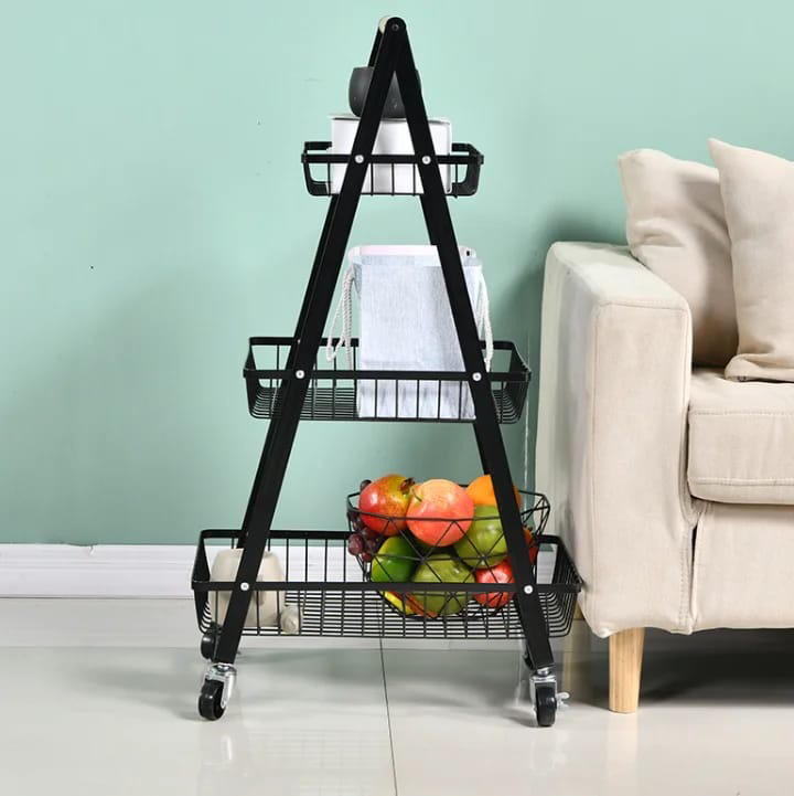 3-Tier Basket Cart (MJ-3033)