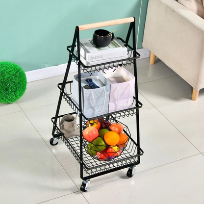 3-Tier Basket Cart (MJ-3033)