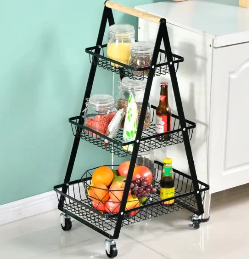 3-Tier Basket Cart (MJ-3033)