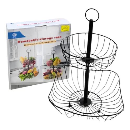 2-Tier Fruit Basket (F-174)