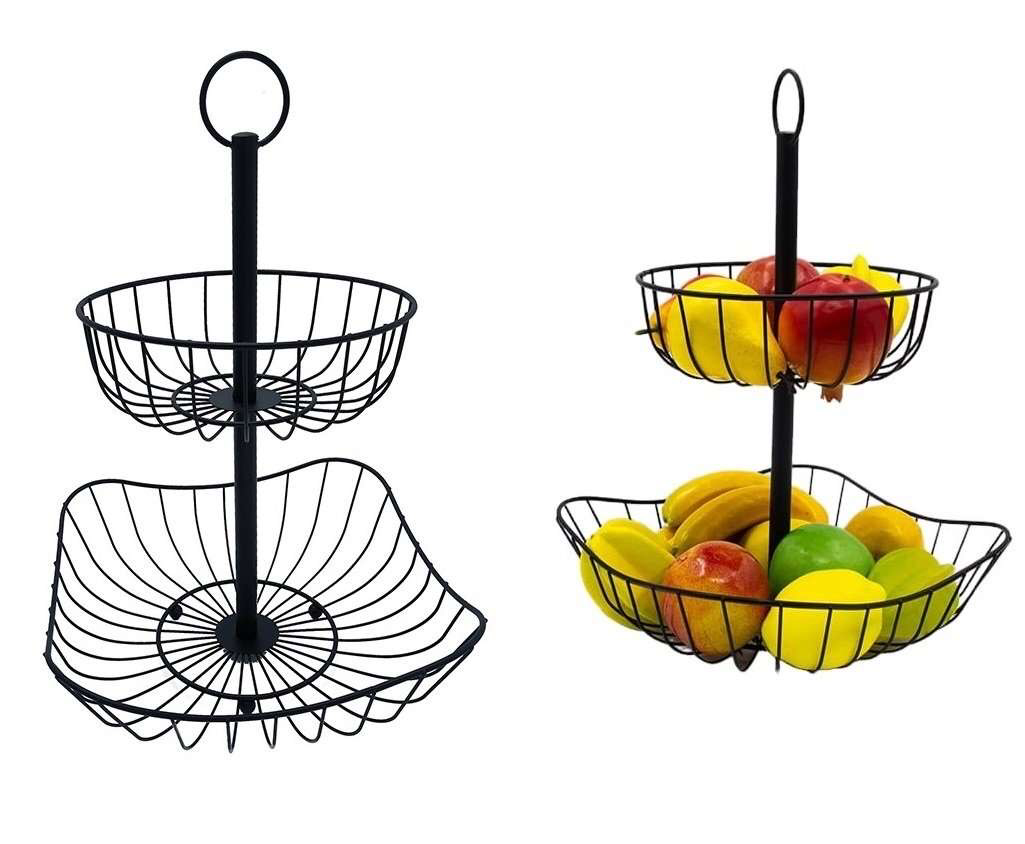 2-Tier Fruit Basket (F-174)