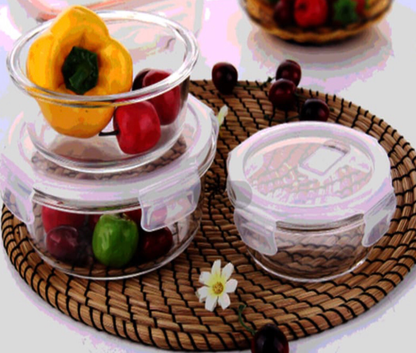 3-Pcs Glass Bowls (MA-647)