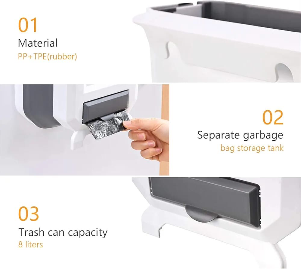 Folding Trash Bin
