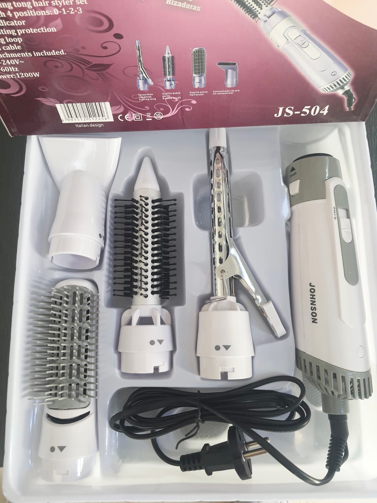Hair Styler Set (JS-504)