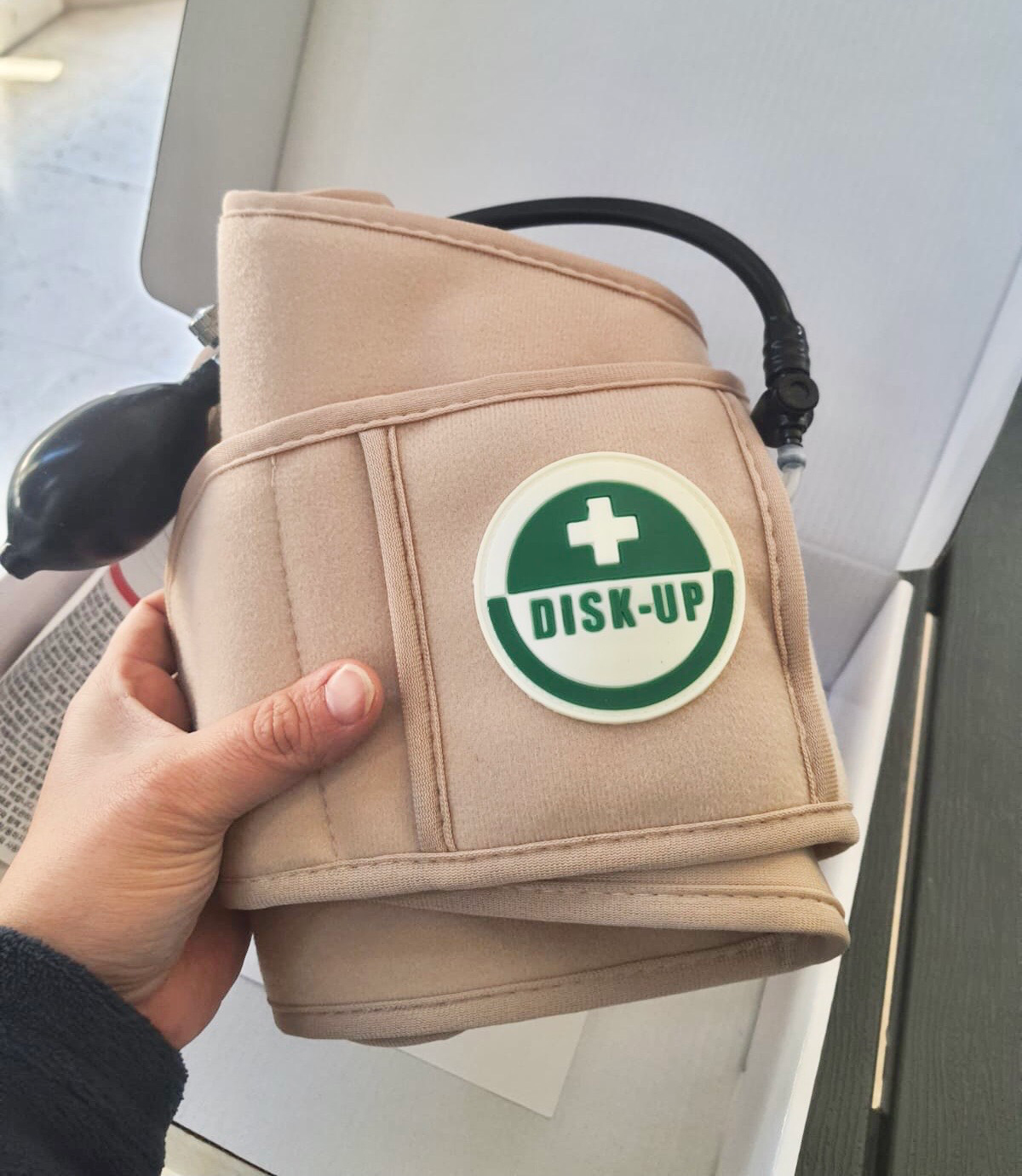 Disk-Up Spinal Belt