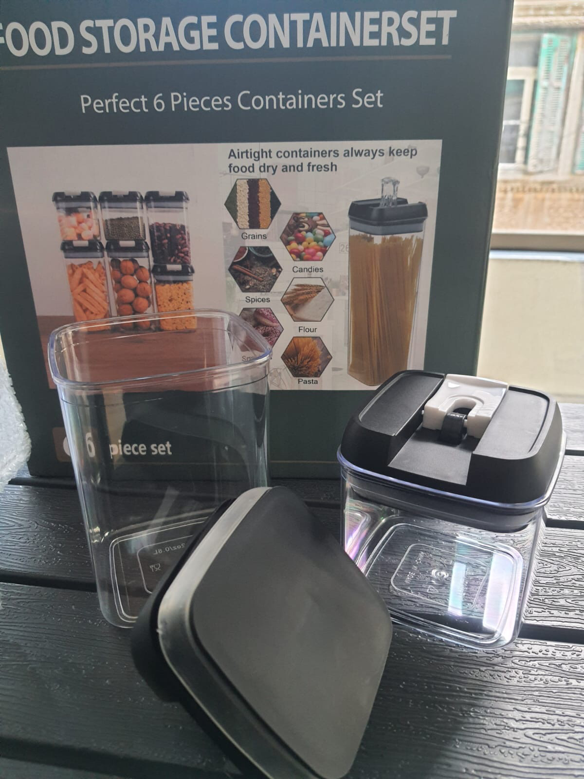 5-Pcs Food Containers