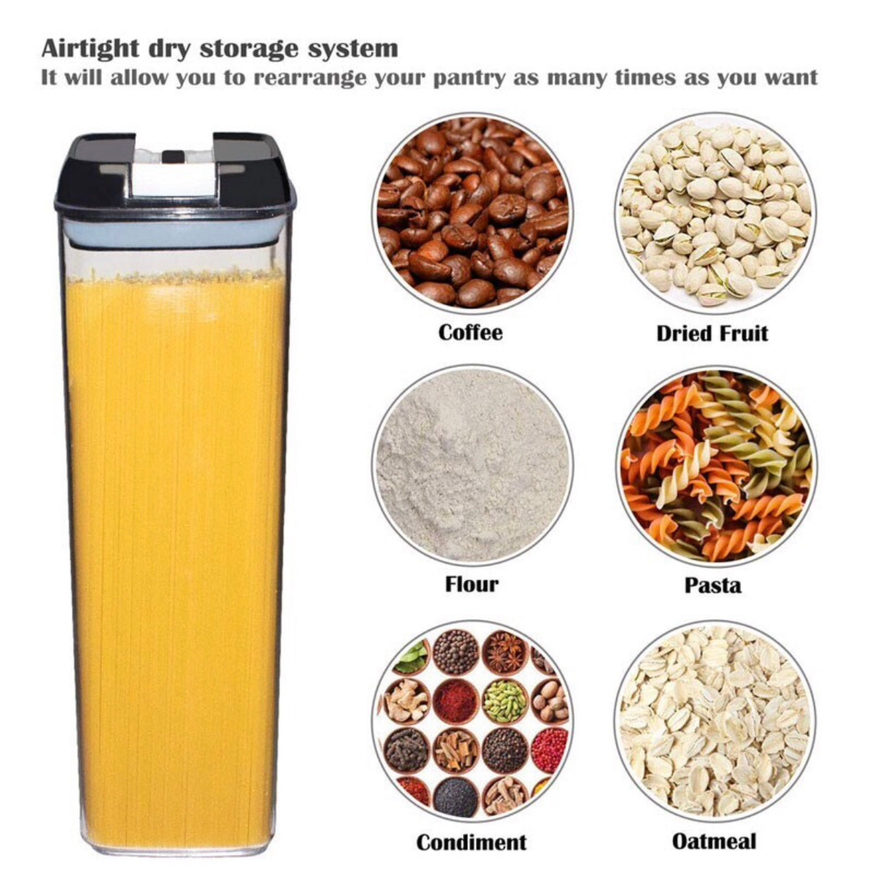 6-Pcs Food Containers