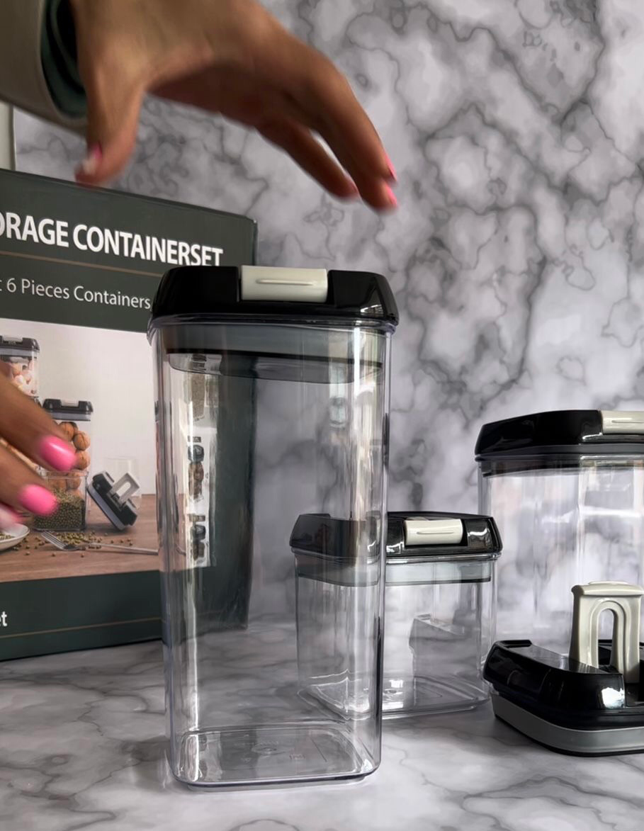 6-Pcs Food Containers