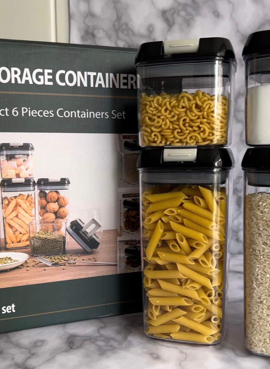 6-Pcs Food Containers