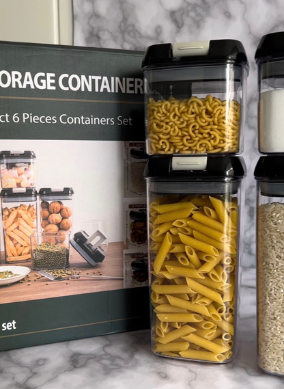 6-Pcs Food Containers