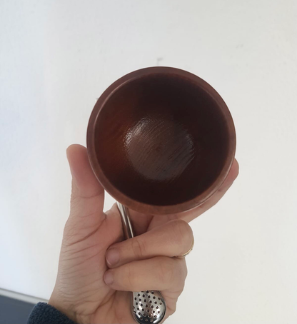 Mattè Cup With Straw