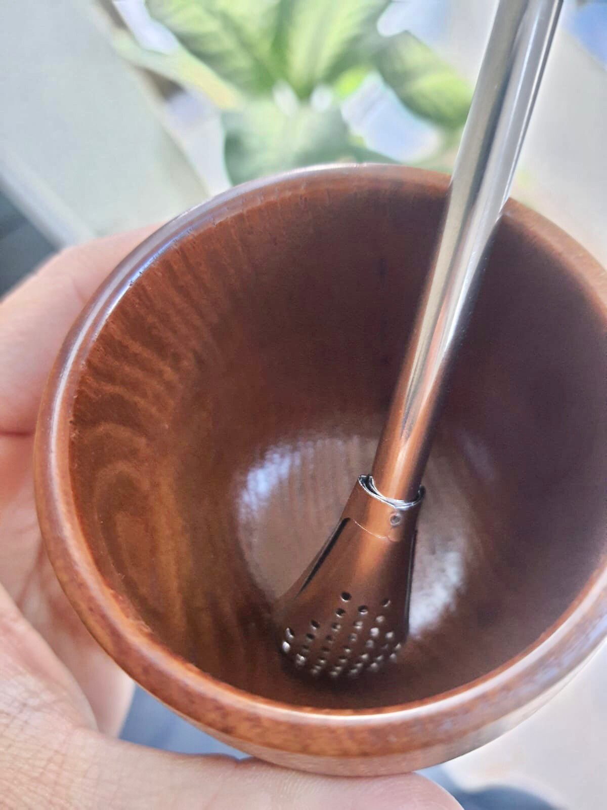 Mattè Cup With Straw