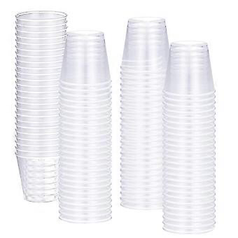 100-Pc Plastic Espresso Cups