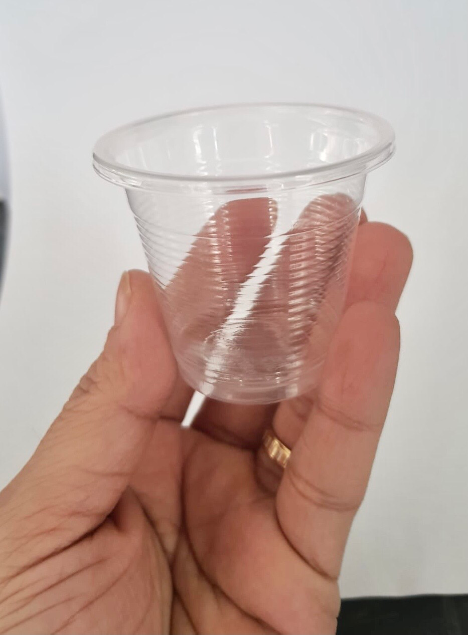 100-Pc Plastic Espresso Cups