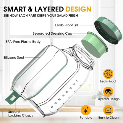 Salad Pod Jar