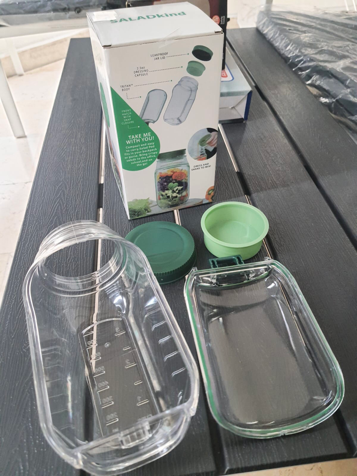 Salad Pod Jar