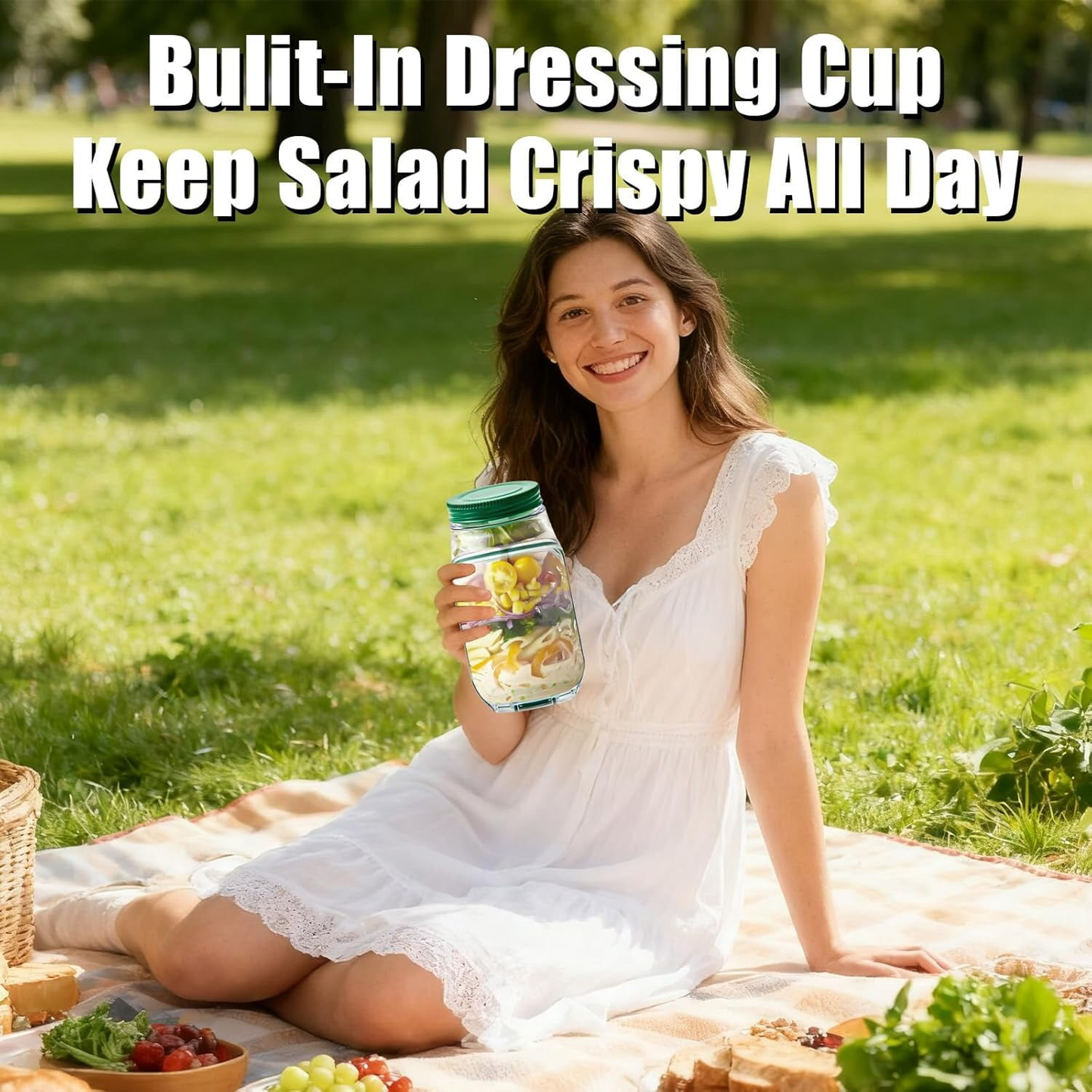 Salad Pod Jar