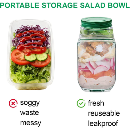 Salad Pod Jar