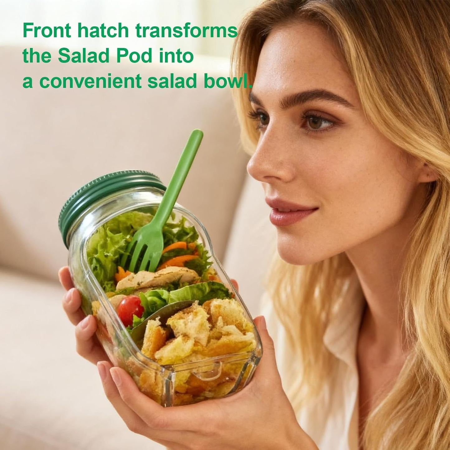 Salad Pod Jar