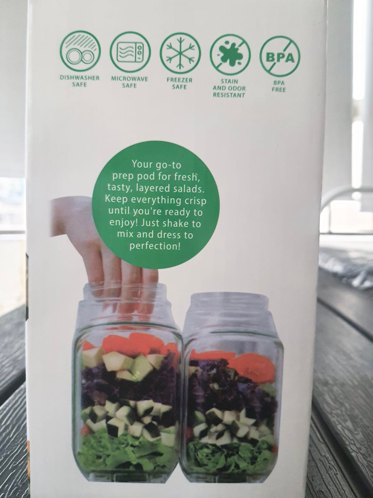 Salad Pod Jar